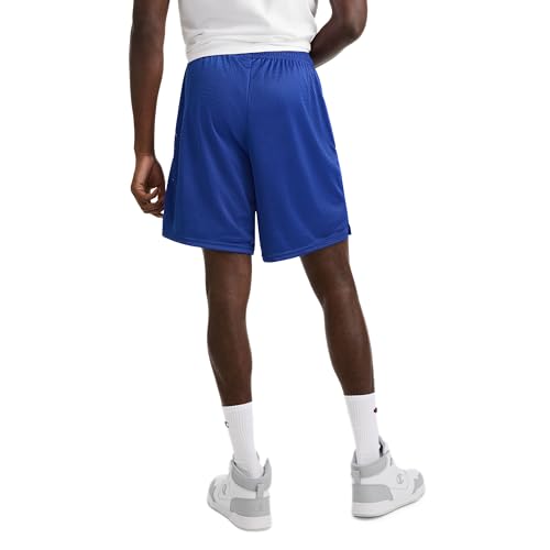 Champion Mens Shorts, Mesh Gym Lightweight Athletic (Reg. Big & Tall), Surf The Web C Patch Logo, X-Large US - Image 2