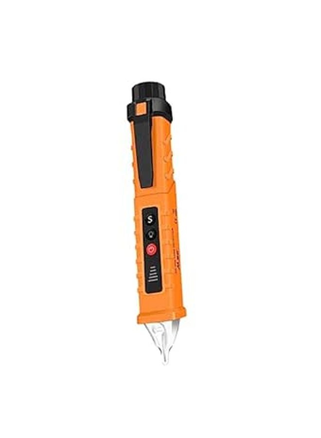 Non Contact Voltage Tester Pen with Sound Light Alarm Flashlight Multifunction Electrician Tool - Image 1