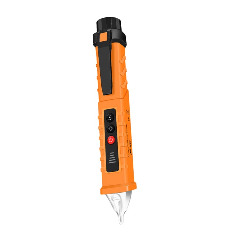 Non Contact Voltage Tester Pen with Sound Light Alarm Flashlight Multifunction Electrician Tool - Image 2