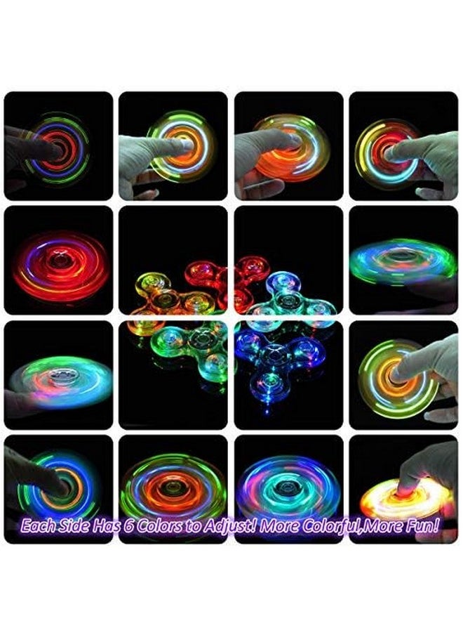 فيغرول FIGROL LED Light Spinner، لعبة إصبع خفيفة لتخفيف التوتر والقلق للأطفال  - Image 3