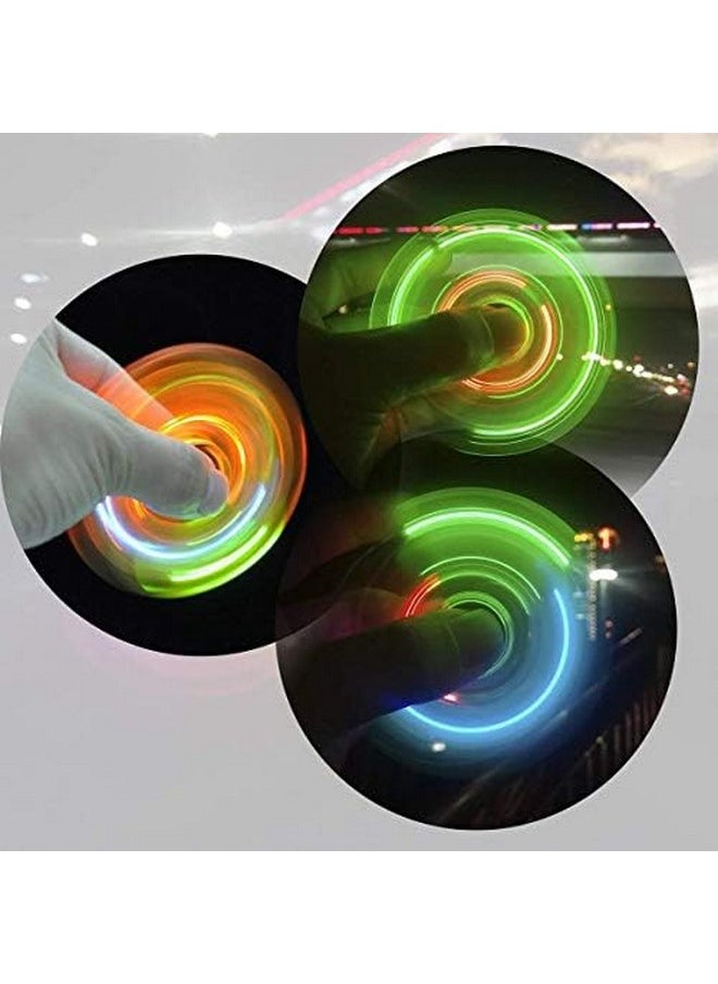 فيغرول FIGROL LED Light Spinner، لعبة إصبع خفيفة لتخفيف التوتر والقلق للأطفال  - Image 4