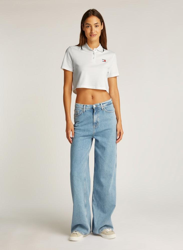 TOMMY JEANS Polo Neck T-Shirt - Image 4