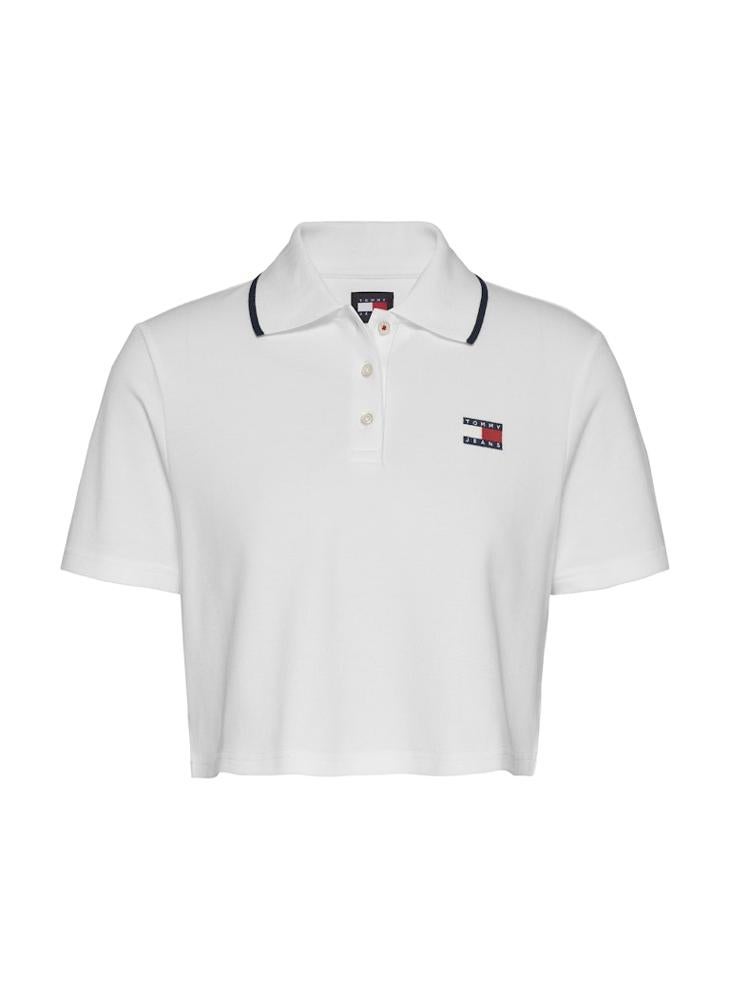 TOMMY JEANS Polo Neck T-Shirt - Image 5