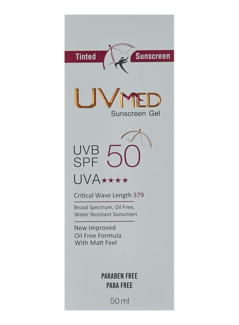 Uvmed Sunscreen Gel SPF 50 50ml