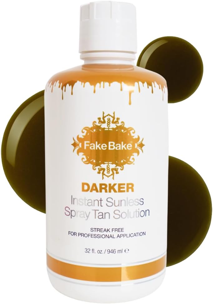 Fake Bake Darker Instant Sunless Spray Tan Solution - 32 oz - Image 1