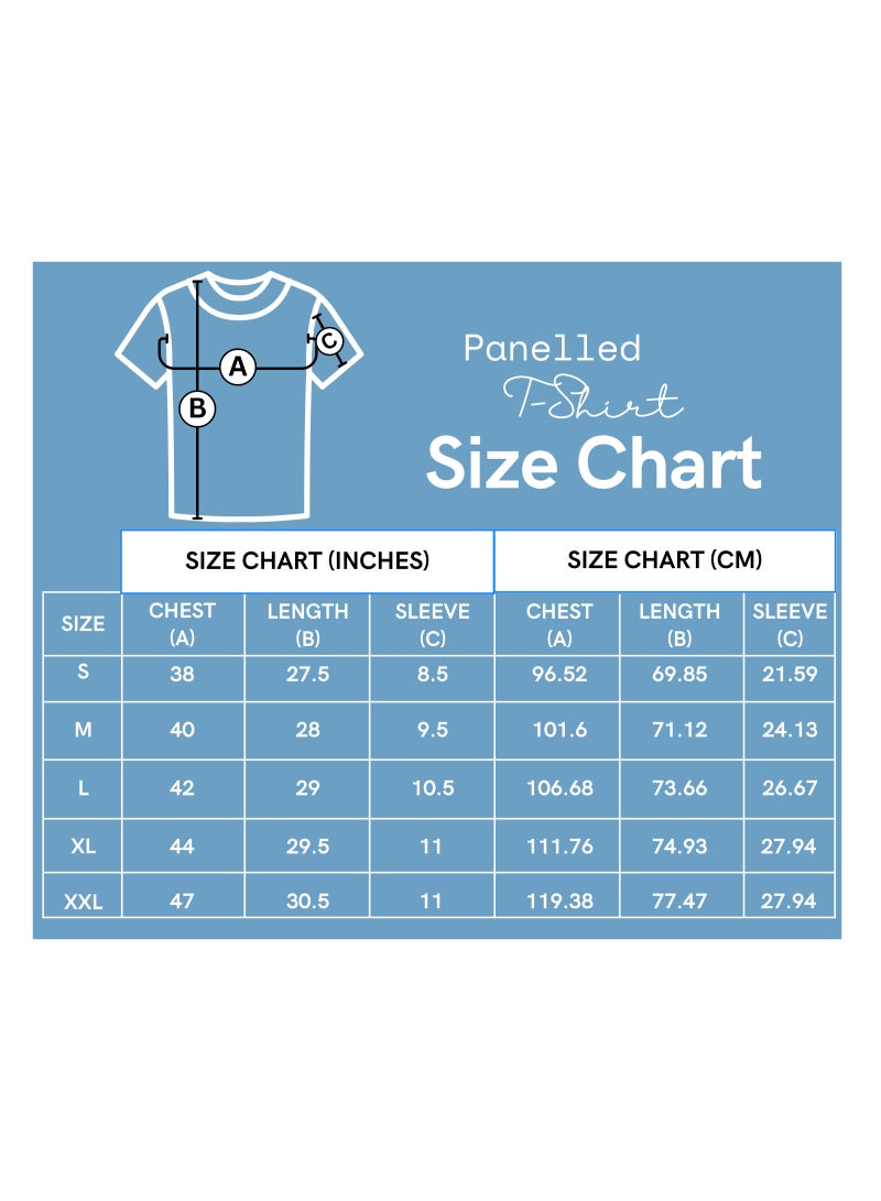 Selecta Now Mens T Shirt 100% Combed Cotton Contrast Panelled Soft Comfortable Charcoal T Shirt Top & Tees For Mens  - Image 5