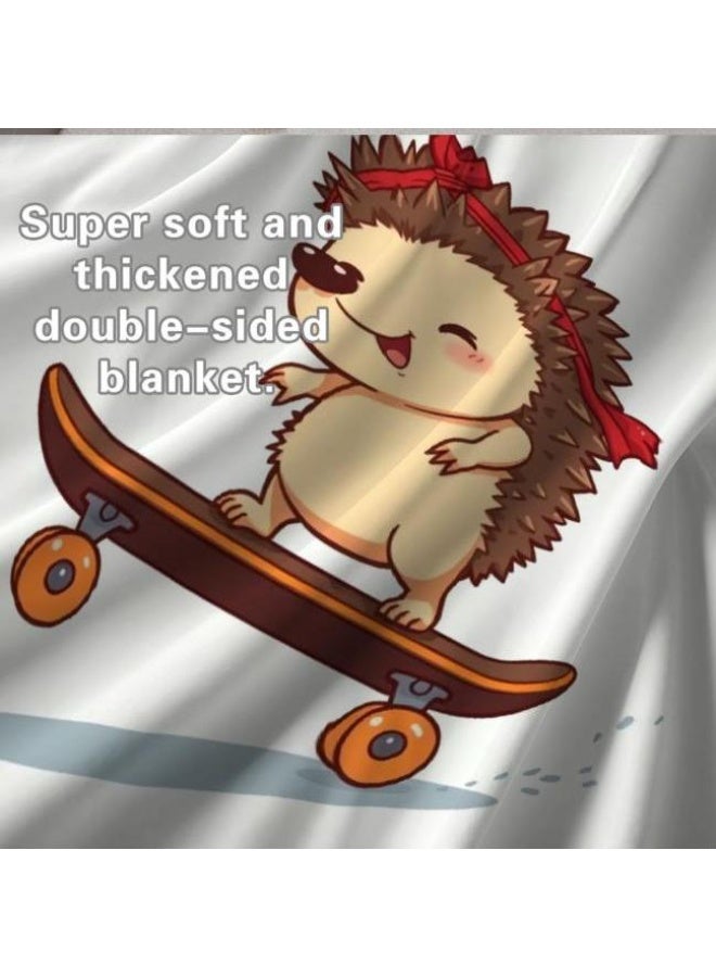 general Children's or student cartoon flannel thin blanket (warm and comfortable, suitable for sleep, games) 100cm*150cm - 510 - Image 4