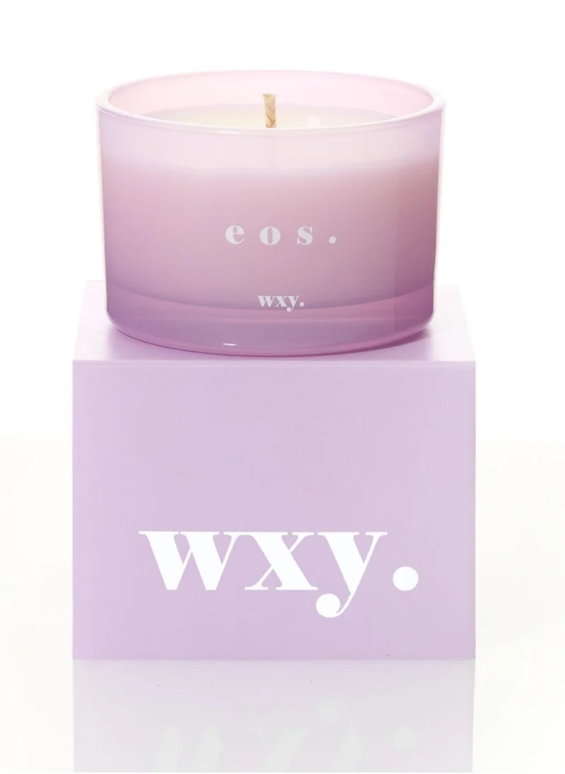 WXY Classic 3oz Candle – Eos  Orris Root & Amber  Luxury Scented Candle in Glass Base – Perfect for Gifting