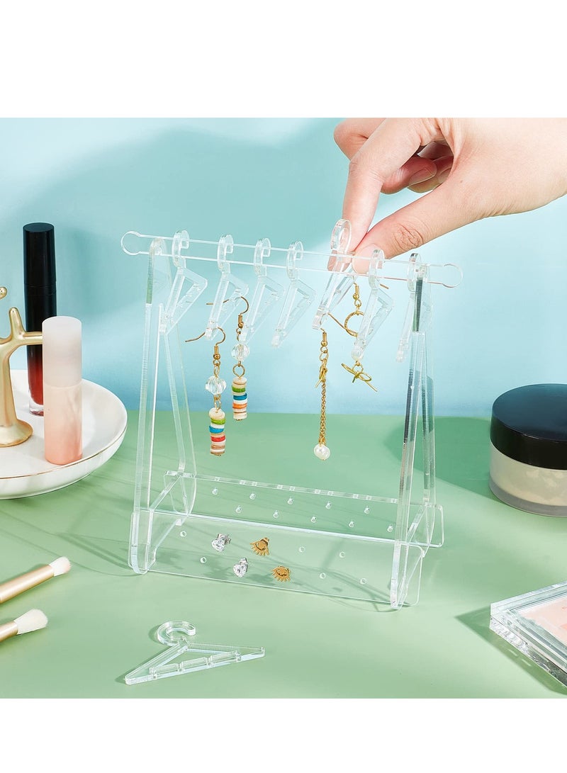 Acrylic Jewelry Organizer Stand, Elegant Display for Necklaces, Bracelets, Earrings, and Rings, Perfect for Home or Retail - Image 2