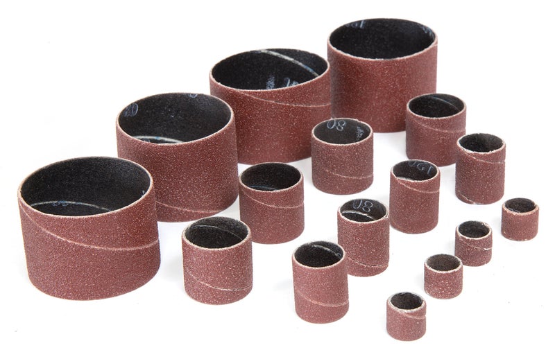 WEN DS164 20-Piece Sanding Drum Kit for Drill Presses and Power Drills - Image 2