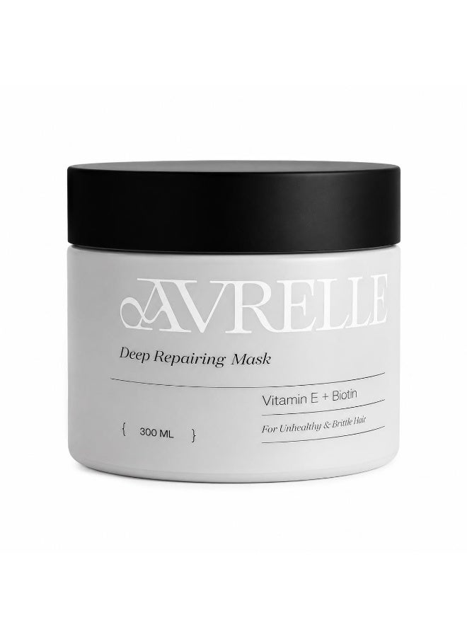 Avrelle Deep Repairing Hair Mask with Vitamin E & Biotin, 300ml