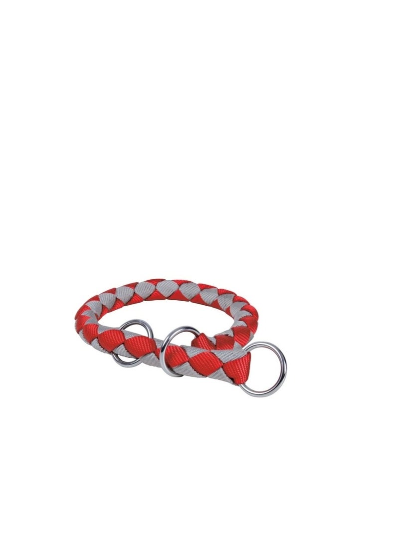 Trixie Cavo Red & Grey Collar For Dogs - Image 2