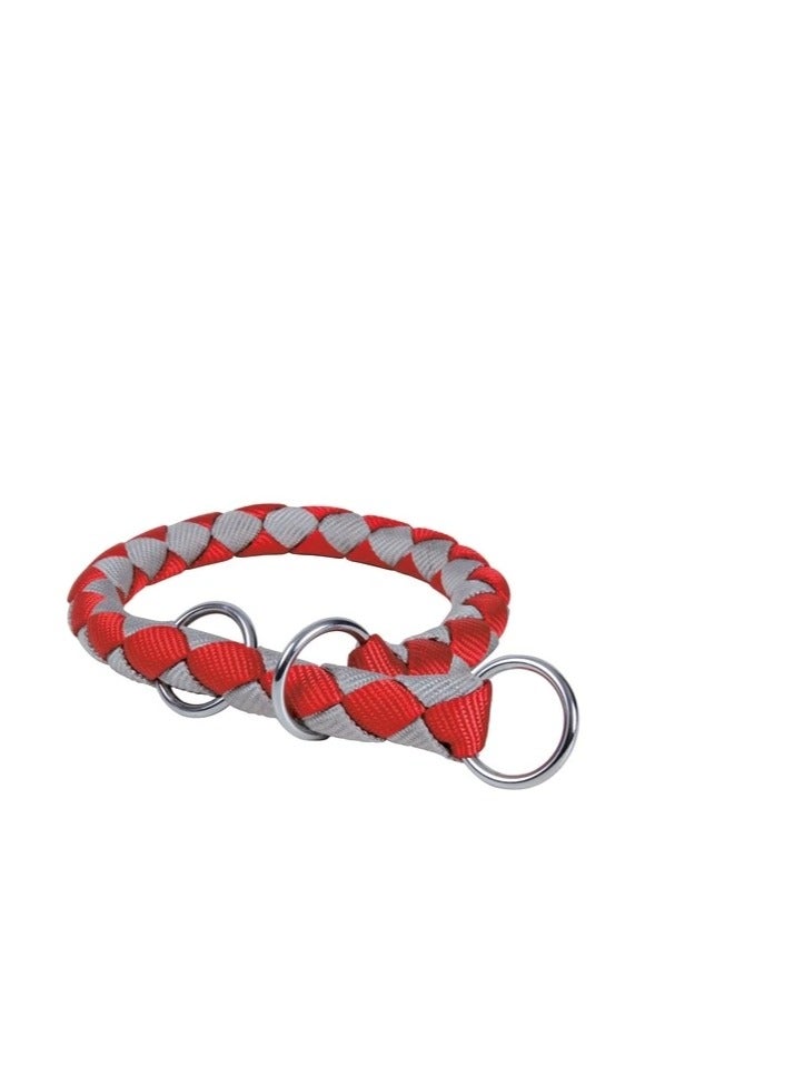 Trixie Cavo Red & Grey Collar For Dogs - Image 3