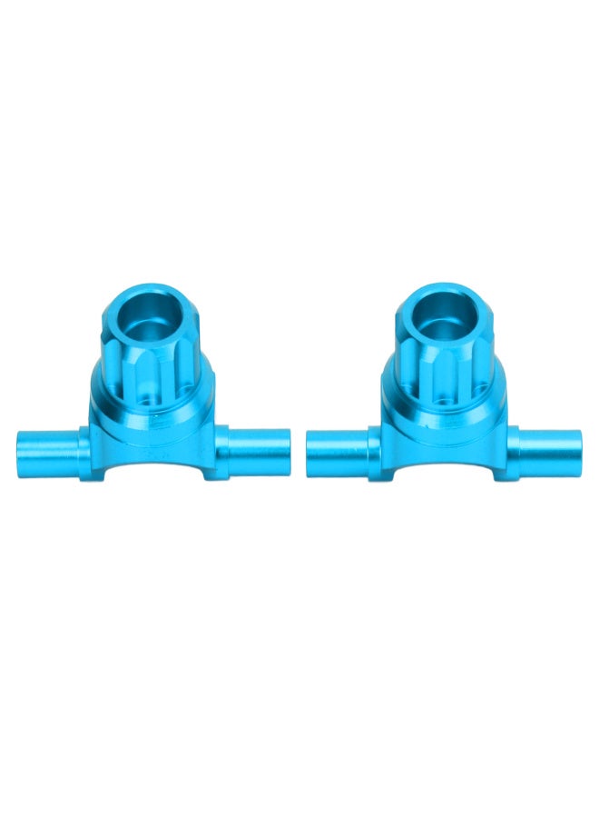 Aluminum Alloy Front Knuckle Arms Steering Cup for Tamiya TT02 1/10 RC Car Upgrade PartsBlue - Image 2