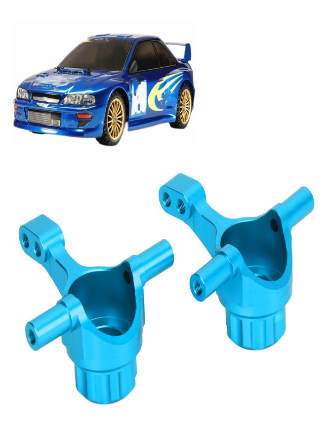 Aluminum Alloy Front Knuckle Arms Steering Cup for Tamiya TT02 1/10 RC Car Upgrade PartsBlue - Image 5