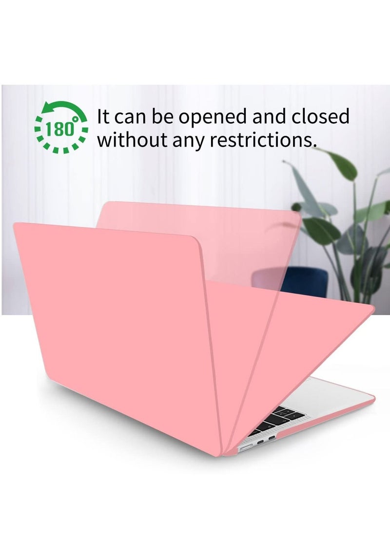 Snap On Laptop Case Cover Compatible with MacBook Air 13.6 inch 2022 Release A2681 M2 Chip w/Liquid Retina Display Touch ID Protective Plastic Hard Shell Case Cover (Pink) - Image 4