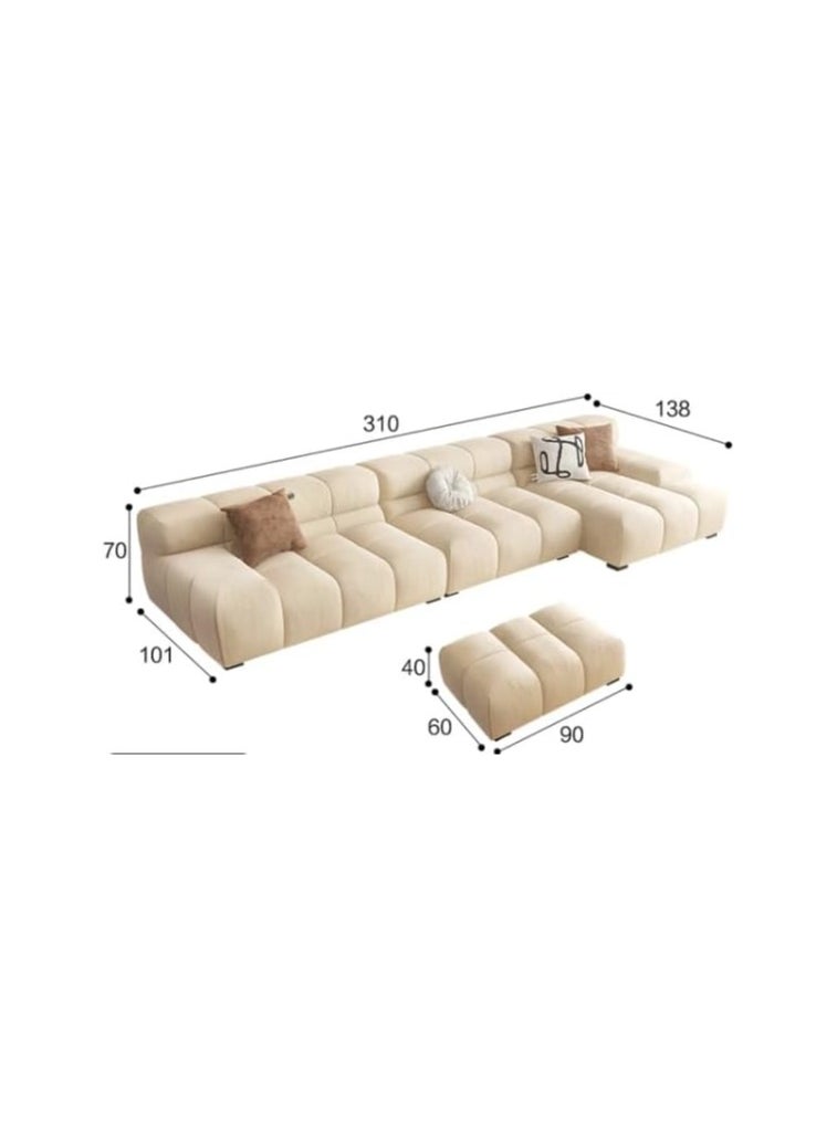 Poppins HOME Minimalist Sofa Set Crafting Timeless Living Experiences Minimalist Modern Nordic Sofa for Stylish Relaxation