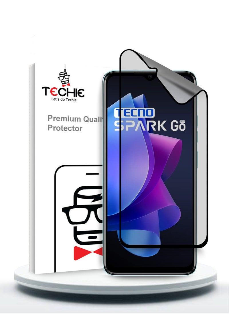 Techie - Techie Matte Ceramic Screen Protector Film for Tecno Spark Go 2023 – Smooth Feel Anti Fingerprint Bubble Free - Image 1