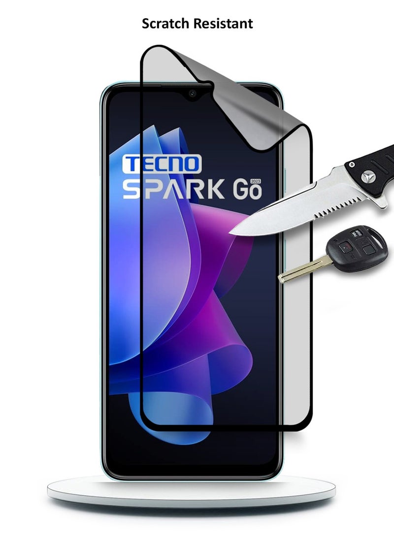 Techie - Techie Matte Ceramic Screen Protector Film for Tecno Spark Go 2023 – Smooth Feel Anti Fingerprint Bubble Free - Image 1