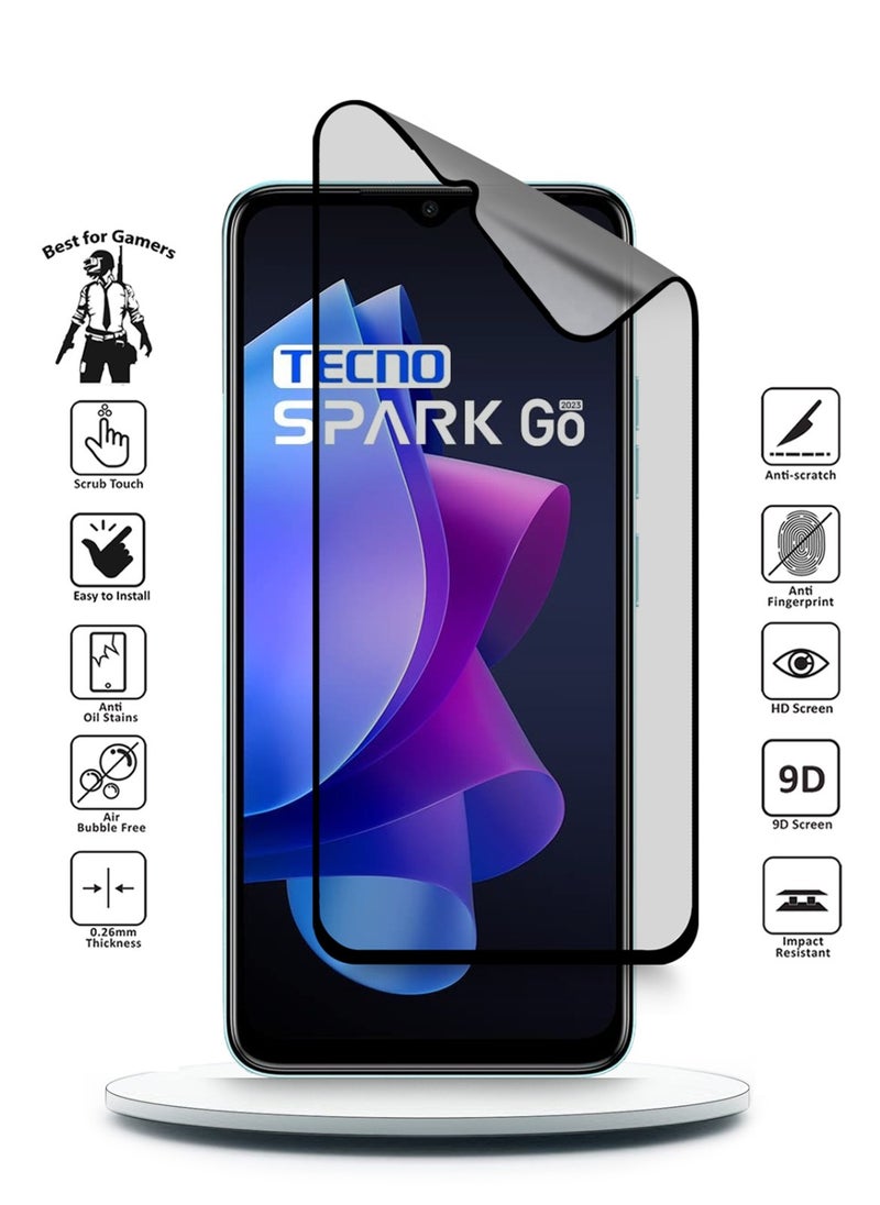 Techie - Techie Matte Ceramic Screen Protector Film for Tecno Spark Go 2023 – Smooth Feel Anti Fingerprint Bubble Free - Image 1