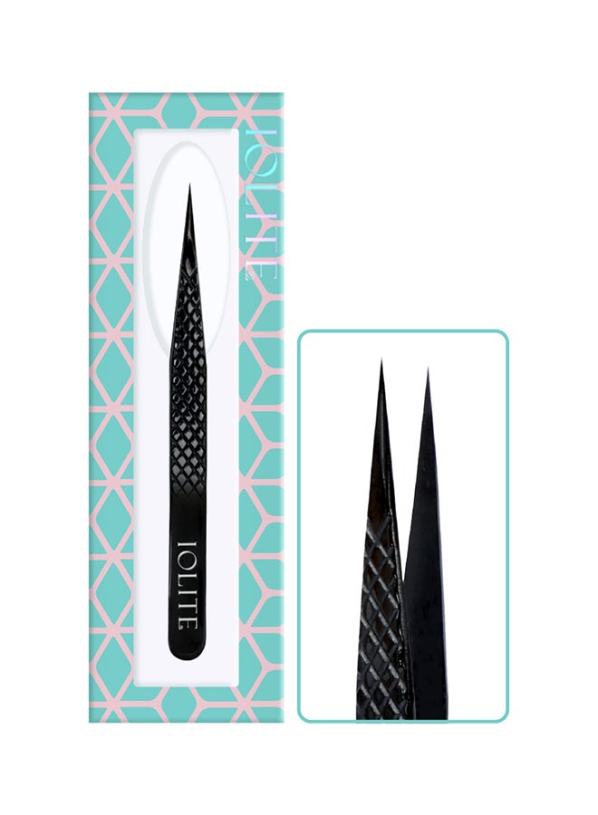 IOLITE Anti Rust Firm Comfortable Eye Lashes Extension Tool Stainless Steel Tweezers - Image 2