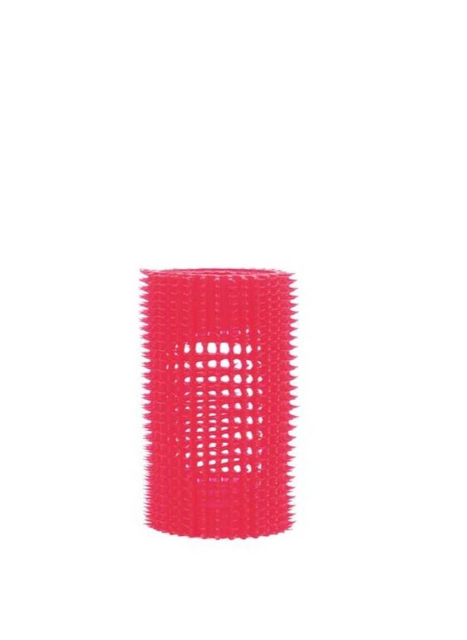 EUROSTIL - EUROSTIL Bag of 6 pcs. RED LOOPS Hair Rollers 39 MM - 00018 - Image 1