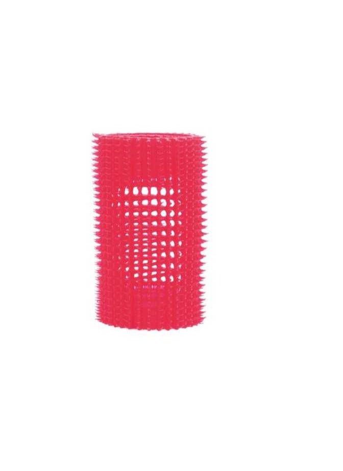 EUROSTIL - EUROSTIL Bag of 6 pcs. RED LOOPS Hair Rollers 39 MM - 00018 - Image 1