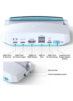 عربست محول بيسيدوك ستيم ديك مع HDMI 4K @ 60Hz ، شحن USB C ، عرض الشاشة ، تسجيل الفيديو لجهاز ستيم ديك ، روغ ألي ، ليجيون جو ، إم إس آي كلاو ، سويتش ، آيفون ، آيباد - إكس ترا جو جي سي 515  - Image 4