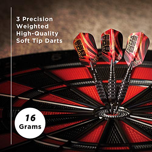 Viper Super Bee Soft Tip Darts: Black Coated Brass, 16 Grams - Image 2