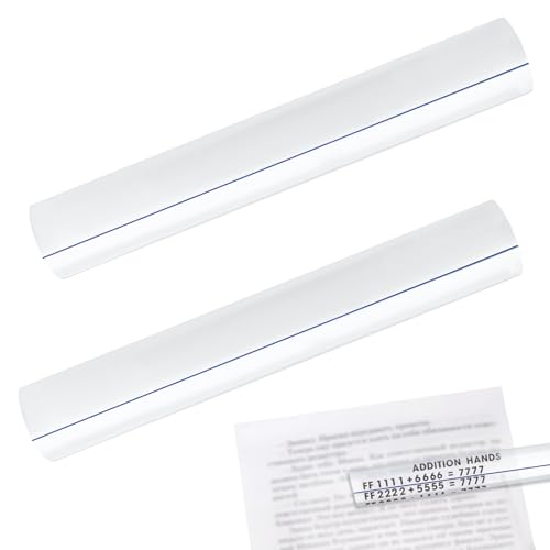KCMOSGI 2 Pcs Mahjong Line Magnifier Clear Mahjong Line Magnifying Finder Mahjong Line Finder Tools for Beginner Players and Elderly Enthusiasts - Image 1