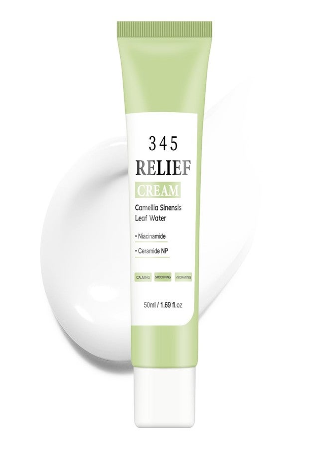 YAFUSIPE 345 Relief Cream, Moisturizer for Acne Scar Recovery with PDRN Niacinamide, Face Acne Cream Treatment for Acne-Prone Scar Skin, Facial Moisturizer for All Skin Women Men - 1.69 floz - Image 1