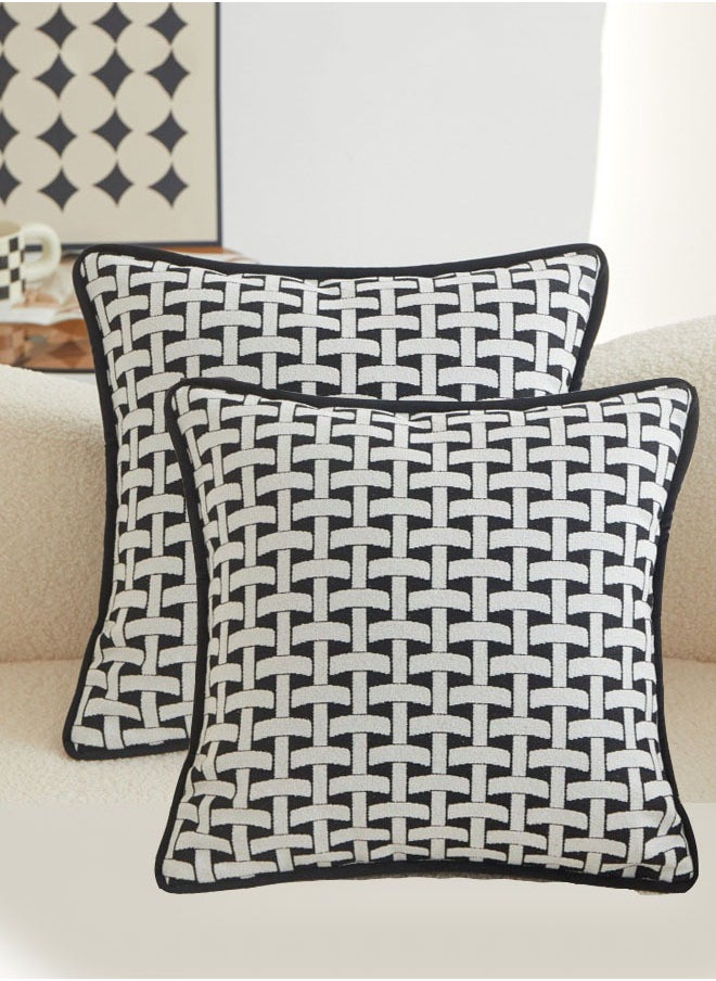 Generic 2 Pieces of 45X45CM Throw Pillow Cover to Decorate Bedroom and Living Room  - Image 1