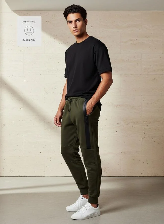 Kappa Kappa Joggers with Heat Seal Zipper Pockets