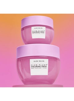 GLOW RECIPE كريم الوجه ميني بلامب بحمض الهيالورونيك المرطب للوجه الذي يرطب البشرة ويوازنها، جل مرطب نباتي مخفوق بحمض البولي غلوماتيك والثلج وعشبة الصفصاف (20 مل)  - Image 3