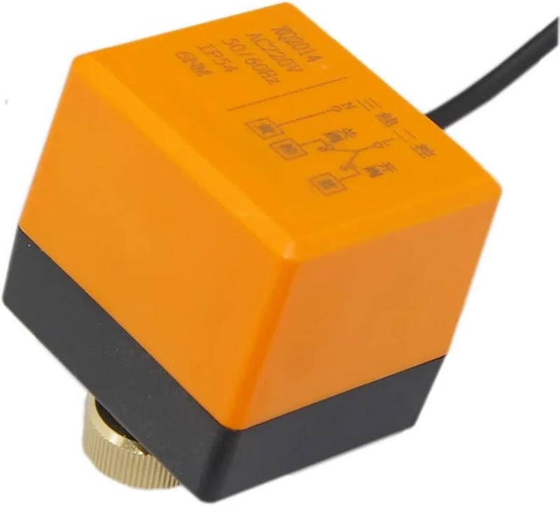 صمام الكرة الكهربائي المشغل بالمحرك 1 2 بوصة DC24V DC12V ثلاث أسلاك تحكم ثنائي 220VAC - Image 4
