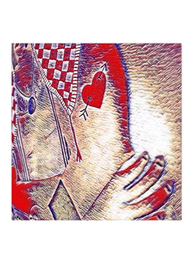 RYN Abu Antar MDF Wall Art Multicolour 30x0.5x30cm - Image 2
