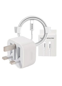 ECONO ECONO AE iPhone Charger 20W USB-C Fast Charger, Universal Travel Adapter, iPhone charger Compatible with iPhone 14/14 Pro/14 Plus/14 Pro Max/13/13pro/12 Pro Max  - Image 3