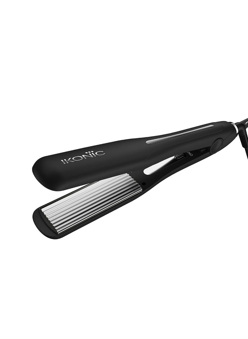 IKONIC IKONIC PROFESSIONAL PRO TITANIUM HAIR CRIMPER for Women Hair Crimping Machine 15 Floating Micro Crimp Technology Plate with 9 foot 360 Swvel Cord and Universal Voltage  - Image 1