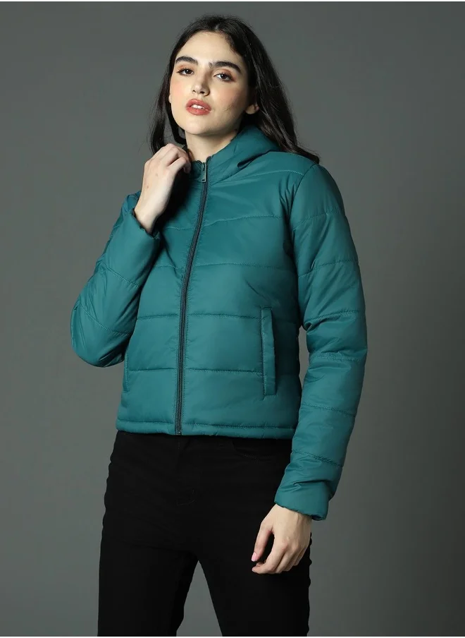 HIGH STAR Women Teal Jackets