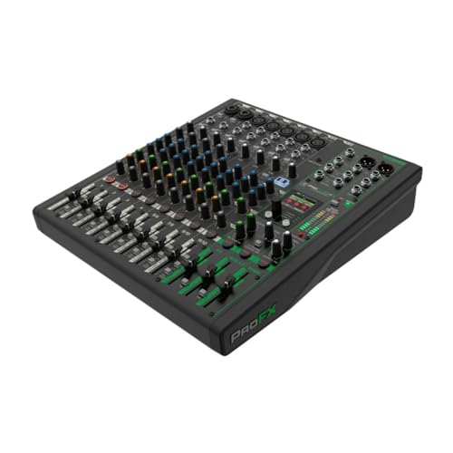 Mackie ProFX12v3+ 12-Channel Professional Analog Mixer with USB, Onyx Mic Preamps, GigFX Effects Engine, and Bluetooth - Image 4