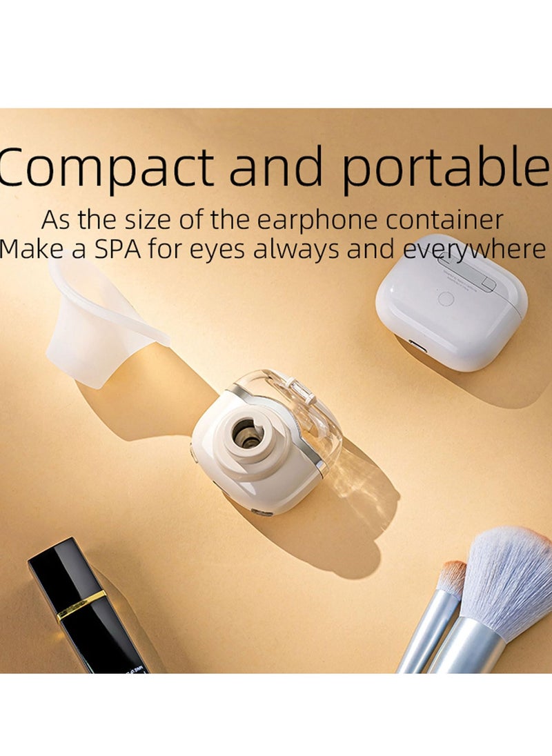 SYOSI Nano Eye Mist Steam Sprayer, Portable Warm Compress for Dry Eyes, MGD, Stye, Eye Fatigue Relief, Heated Eyelid Eye Care Nebulizer, Mini Face Moisturizing and Soothing Steamer  - Image 4