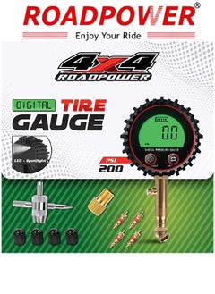 RoadPower Digital Tire Deflator 200PSI Air Down Offroad Kit with Precision Release Button Repair Tool Quickly Deflate 4x4 Off Road Tires TG-440  - Image 4