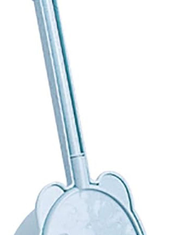 مجموعة مكنسة وجاروف للأطفال باللون الأزرق - قطعتان مساعد تنظيف للأطفال - Image 1