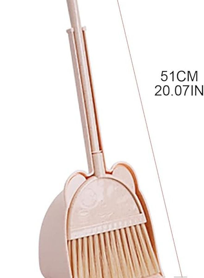 مجموعة مكنسة وجاروف للأطفال باللون الأزرق - قطعتان مساعد تنظيف للأطفال - Image 5