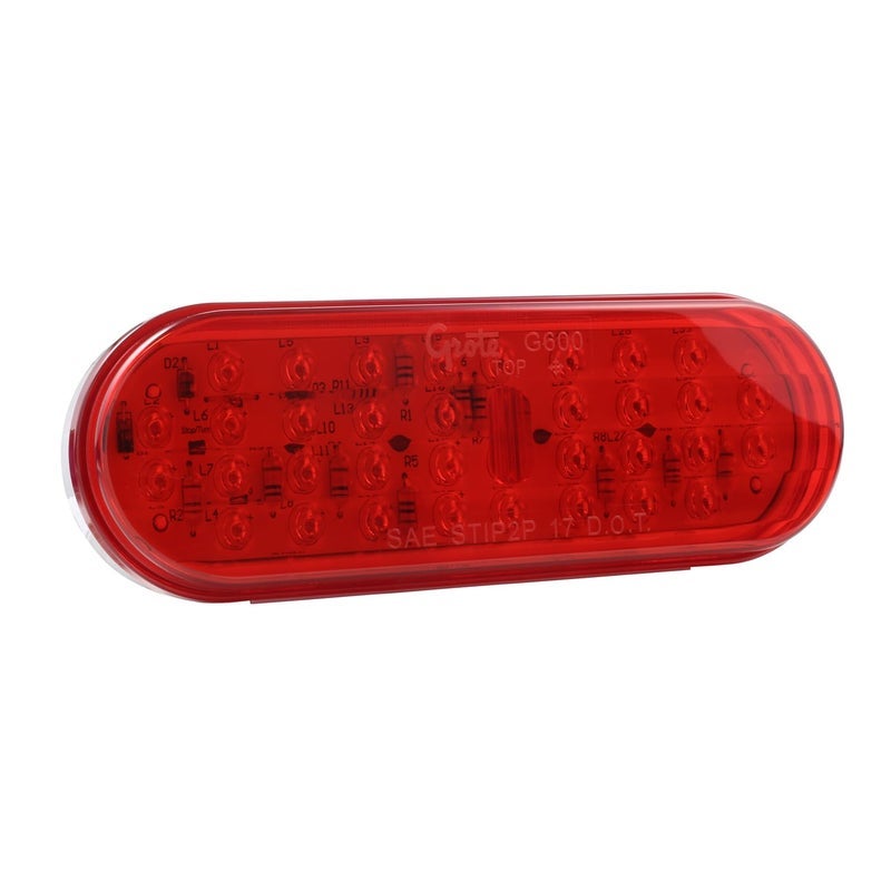 Grote G6002 Red Hi Count Oval LED Stop Tail Turn Lights - Image 2