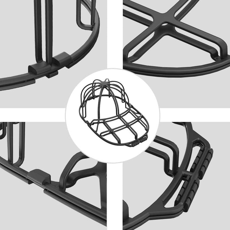 DAILYCHIC 2-Pack Hat Washer for Dishwasher,Baseball Cap Washing Frame Cage Fit Adult/Kid's For Washing Machine, Perfect Baseball Hat Protector/Holder/Cleaner Storage Organizer Rack - Image 4
