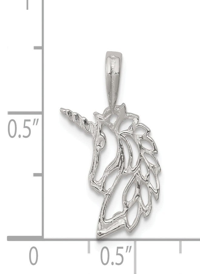FindingKing Sterling Silver Unicorn Charm Pendant Fantasy Jewelry - Image 4