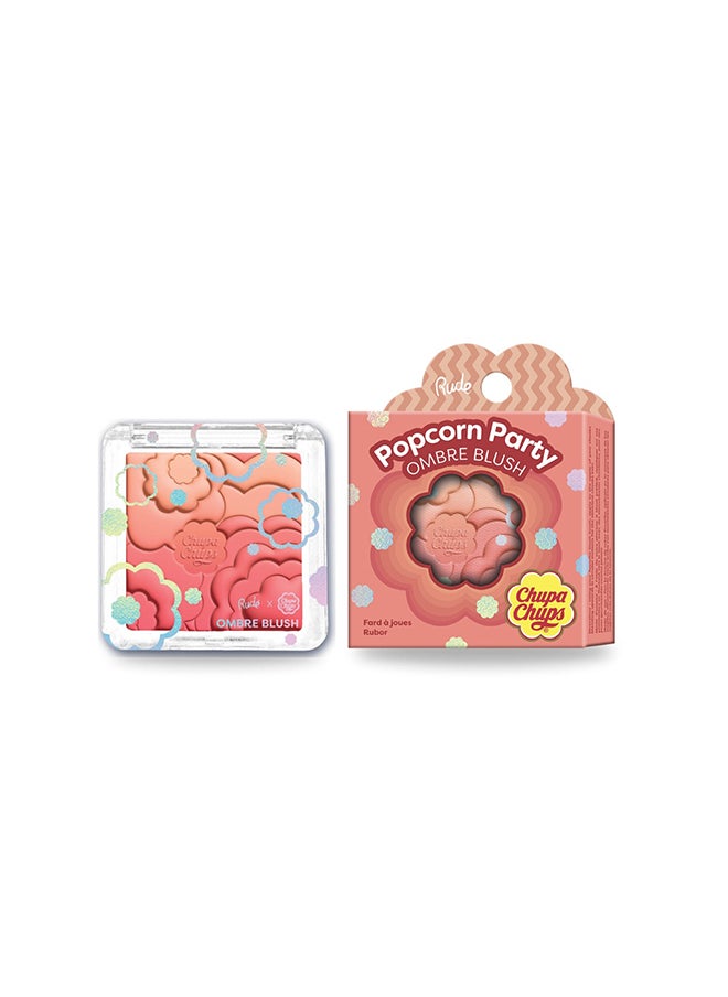 Rude Chupa Chups Popcorn Party Ombre Blush - Tropical Punch 