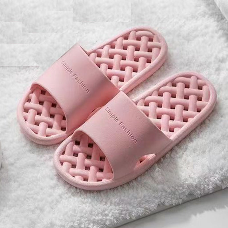 Lady Jane bathroom bath slippers mens non-slip plastic hotel hotel summer slippers women wholesale Gray [square leakage] - Image 2