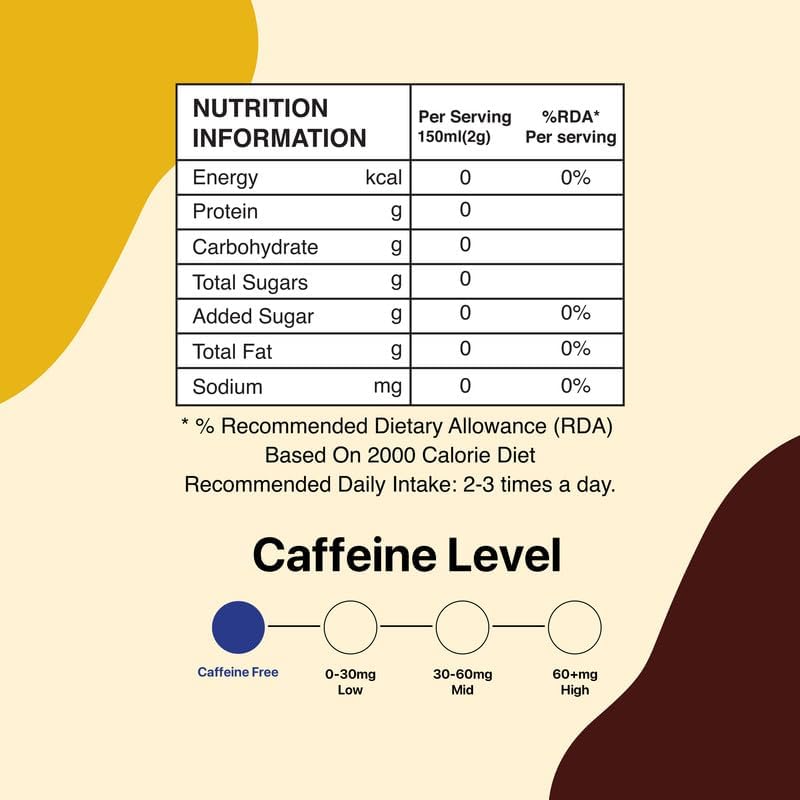 BLUE TEA Curcumin Rich Turmeric Pepper Herbal Tea - Image 2